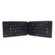 Portronics Chicklet POR-973 Foldable QWERTY Keyboard, Mini Pocket Sized, Rechargeable, Bluetooth Wireless, One Touch Connect Button, for iOS, Android and Windows Tabs, Smartphones, Black
